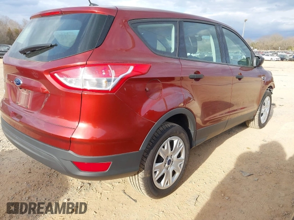 2014 Ford Escape S with VIN 1FMCU0F74EUA82817, listed as a IAAI auction lot 41710012 with 61,165 mi miles. Bid and sale history available at carsss.com. Image 4.