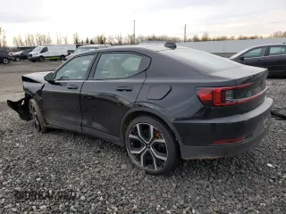 2022 Polestar 2 with VIN LPSED3KA6NL059327, listed as a Copart auction lot 84229764 with 18,172 mi miles and Salvage Title. Bid and sale history available at carsss.com. Image 2.