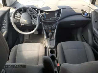 2020 Chevrolet Trax LS with VIN KL7CJKSB4LB033240, listed as a Copart auction lot 46091285 with 75,206 mi miles and Salvage Title. Bid and sale history available at carsss.com. Image 8.