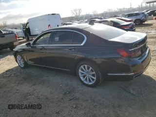 2020 BMW 7 Series 740i xDrive with VIN WBA7T4C0XLGF97467, listed as a Copart auction lot 79343233 with 0 mi miles. Bid and sale history available at carsss.com. Image 2.