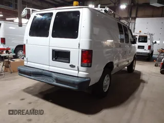 2014 Ford Econoline Cargo Commercial with VIN 1FTNE2EL6EDB13764, listed as a IAAI auction lot 42647684 with 99,876 mi miles and . Bid and sale history available at DreamBid. Image 4.