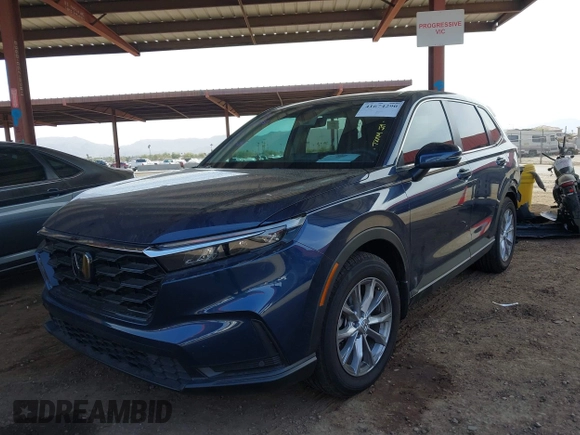 2025 Honda CR-V EX-L with VIN 7FARS4H71SE007851, listed as a IAAI auction lot 41674290 with Not Provided miles and . Bid and sale history available at DreamBid. Image 18.