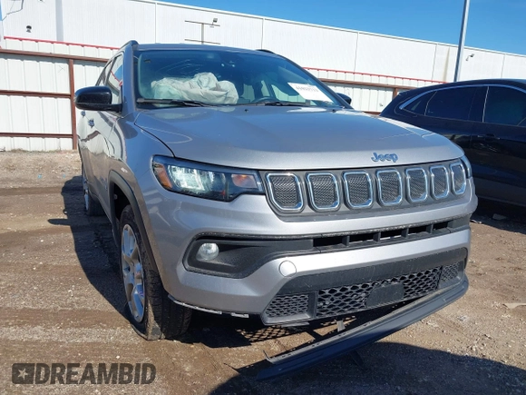 2022 Jeep Compass Latitude Lux с VIN 3C4NJDFB4NT207889, выставлен на аукционе IAAI как лот 41023713 с пробегом 41 405 миль миль и . История ставок и продаж доступна на DreamBid. Изображение 6.