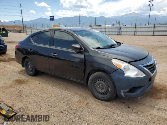 2016 Nissan Versa S with VIN 3N1CN7AP0GL906166, listed as a Copart auction lot 63160195 with 87,582 mi miles and Clean title. Bid and sale history available at DreamBid. Image 4.