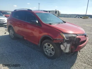 2017 Toyota RAV4 LE with VIN 2T3ZFREV3HW330527, listed as a Copart auction lot 46845535 with 107,784 mi miles and Salvage Title. Bid and sale history available at carsss.com. Image 4.