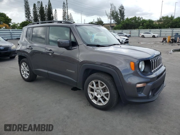 2021 Jeep Renegade Latitude with VIN ZACNJCBB7MPM36750, listed as a Copart auction lot 64762705 with 62,090 mi miles and Salvage title. Bid and sale history available at DreamBid. Image 4.