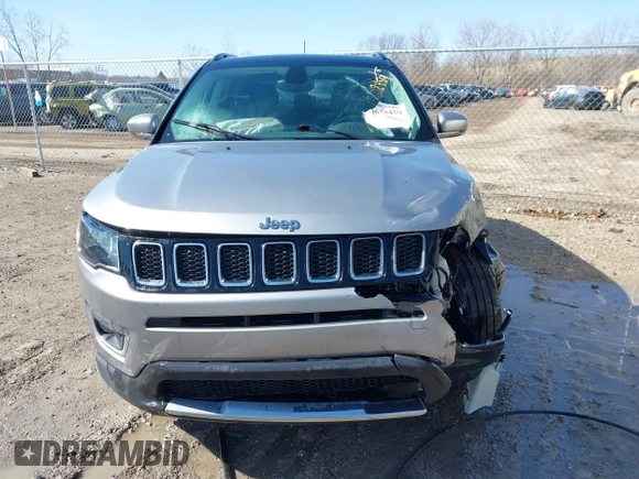 2018 Jeep Compass Limited z VIN 3C4NJDCB3JT373917, wystawiony jako IAAI lot #41628459 z przebiegiem 101 275 mil mil oraz . Historia ofert i sprzedaży dostępna na DreamBid. Obrazek 12.
