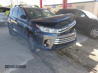 2019 Toyota Highlander SE with VIN 5TDKZRFH7KS346594, listed as a IAAI auction lot 42525555 with 98,888 mi miles and . Bid and sale history available at DreamBid. Image 1.