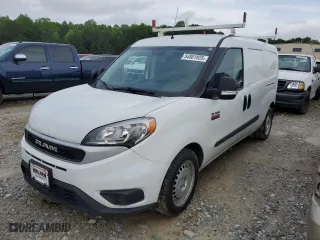 2022 Ram ProMaster City Cargo Van Tradesman with VIN ZFBHRFAB9N6W47872, listed as a Copart auction lot 54801925 with 91,656 mi miles and Salvage Title. Bid and sale history available at carsss.com. Image 1.