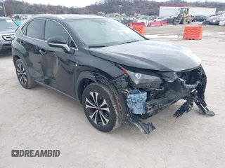 2020 Lexus NX with VIN JTJSARDZ3L2229278, listed as a IAAI auction lot 41640670 with 58,754 mi miles. Bid and sale history available at carsss.com. Image 1.