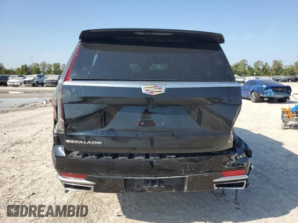 2023 Cadillac Escalade z VIN 1GYS3KKL3PR106736, wystawiony jako Copart lot #77648144 z przebiegiem 47 491 mil mil oraz Nie do naprawy • Non repairable. Historia ofert i sprzedaży dostępna na DreamBid. Obrazek 6.