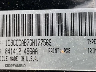 2016 Chrysler 200 Limited with VIN 1C3CCCAB7GN177569, listed as a Copart auction lot 52262965 with 113,366 mi miles and Clean Title. Bid and sale history available at carsss.com. Image 10.