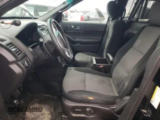 2015 Ford Utility Police Interceptor with VIN 1FM5K8AR5FGA41635, listed as a Copart auction lot 77618234 with 0 mi miles and Salvage Title. Bid and sale history available at carsss.com. Image 7.