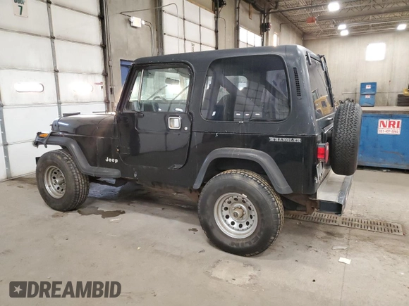 1990 Jeep Wrangler "S" with VIN 2J4FY19E7LJ511490, listed as a Copart auction lot 83990684 with 133,833 mi miles and Clean Title. Bid and sale history available at carsss.com. Image 2.