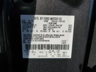 2014 Ford F-150 XL with VIN 1FTFX1EFXEFB09076, listed as a Copart auction lot 62085865 with 113,078 mi miles and Clean title. Bid and sale history available at DreamBid. Image 12.