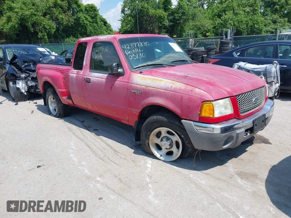 2001 Ford Ranger XL Fleet z VIN 1FTZR15E41TA70706, wystawiony jako IAAI lot #42377830 z przebiegiem 54 256 mil mil oraz . Historia ofert i sprzedaży dostępna na DreamBid. Obrazek 1.