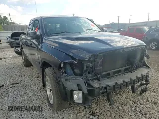 2013 Ram 1500 Sport with VIN 1C6RR7HT1DS567260, listed as a Copart auction lot 58764005 with Not provided miles and Salvage title. Bid and sale history available at DreamBid. Image 13.