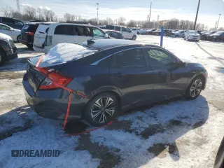 2018 Honda Civic EX-L z VIN JHMFC1F89JX018234, wystawiony jako Copart lot #45647985 z przebiegiem 126 239 mil mil oraz Czysty tytuł • Clean title. Historia ofert i sprzedaży dostępna na DreamBid. Obrazek 3.