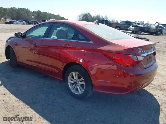 2011 Hyundai Sonata GLS PZEV with VIN 5NPEB4AC4BH207495, listed as a IAAI auction lot 41781328 with 110,420 mi miles. Bid and sale history available at carsss.com. Image 3.