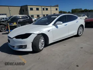 2016 Tesla Model S 90D with VIN 5YJSA1E49GF159988, listed as a Copart auction lot 76457024 with Not Provided miles and Salvage Title. Bid and sale history available at DreamBid. Image 1.