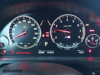 2018 BMW X5 M with VIN 5YMKT6C56J0Y84190, listed as a IAAI auction lot 41623494 with 45,048 mi miles. Bid and sale history available at carsss.com. Image 7.