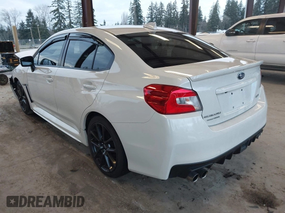 2021 Subaru WRX Premium with VIN JF1VA1C69M9817340, listed as a IAAI auction lot 41527220 with 38,188 mi miles. Bid and sale history available at carsss.com. Image 3.
