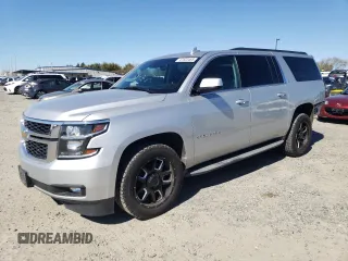 2016 Chevrolet Suburban LT with VIN 1GNSKHKC5GR310280, listed as a Copart auction lot 47633465 with 81,471 mi miles and Salvage Title. Bid and sale history available at carsss.com. Image 1.