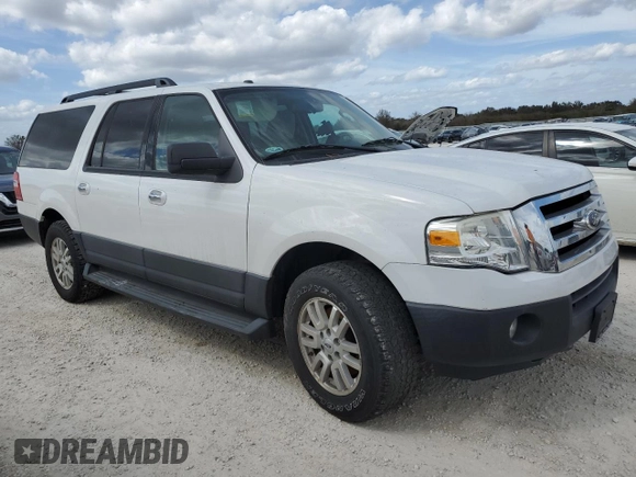 2014 Ford Expedition EL SSV with VIN 1FMJK1F56EEF11001, listed as a Copart auction lot 77039264 with Not Provided miles and Salvage Title. Bid and sale history available at carsss.com. Image 4.
