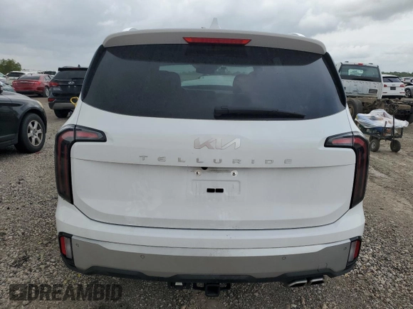 2024 Kia Telluride SX z VIN 5XYP54GC8RG494042, wystawiony jako Copart lot #54714375 z przebiegiem 7 719 mil mil oraz Szkoda całkowita • Salvage title. Historia ofert i sprzedaży dostępna na DreamBid. Obrazek 6.
