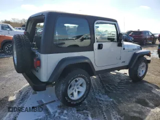 2004 Jeep Wrangler Rubicon with VIN 1J4FA69S14P766938, listed as a Copart auction lot 46284815 with 165,229 mi miles and Salvage Title. Bid and sale history available at carsss.com. Image 3.