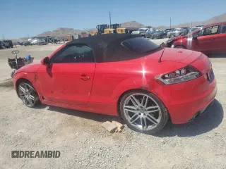 2008 Audi TT 3.2L with VIN TRURD38J581032321, listed as a Copart auction lot 57517744 with 78,608 mi miles and Salvage Title. Bid and sale history available at carsss.com. Image 2.
