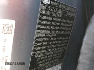 2018 Land Rover Range Rover с VIN SALGS2RE8JA500978, выставлен на аукционе Copart как лот 56207895 с пробегом 61 393 миль миль и Списание • Salvage title. История ставок и продаж доступна на DreamBid. Изображение 12.