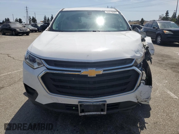 2018 Chevrolet Traverse LS with VIN 1GNERFKW5JJ222682, listed as a Copart auction lot 58275525 with 132,937 mi miles and Salvage title. Bid and sale history available at DreamBid. Image 5.