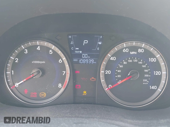 2012 Hyundai Accent GLS with VIN KMHCU4AEXCU241639, listed as a IAAI auction lot 42327411 with 108,939 mi miles and . Bid and sale history available at DreamBid. Image 7.