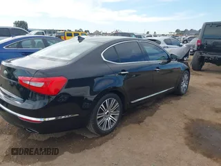2014 Kia Cadenza Premium z VIN KNALN4D70E5129618, wystawiony jako IAAI lot #42023255 z przebiegiem 125 650 mil mil oraz . Historia ofert i sprzedaży dostępna na DreamBid. Obrazek 4.