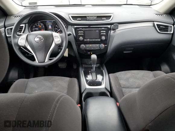 2016 Nissan Rogue SV with VIN KNMAT2MVXGP666538, listed as a Copart auction lot 45104455 with 101,104 mi miles and Salvage Title. Bid and sale history available at DreamBid. Image 8.