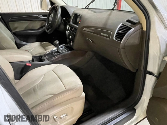 2013 Audi Q5 Premium with VIN WA1CFAFP1DA025697, listed as a Copart auction lot 51061445 with 175,534 mi miles and Clean Title. Bid and sale history available at carsss.com. Image 5.