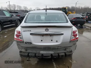 2011 Nissan Sentra S with VIN 3N1AB6AP6BL700983, listed as a Copart auction lot 43980425 with 124,403 mi miles and Salvage Title. Bid and sale history available at DreamBid. Image 6.