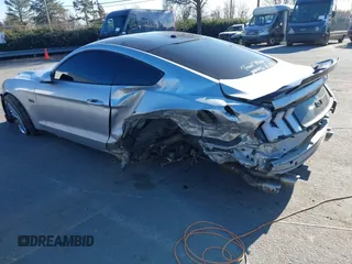 2018 Ford Mustang GT with VIN 1FA6P8CF4J5144438, listed as a IAAI auction lot 41338421 with 87,687 mi miles and . Bid and sale history available at carsss.com. Image 3.