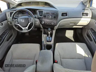 2015 Honda Civic LX with VIN 19XFB2F50FE033003, listed as a Copart auction lot 52004115 with 127,994 mi miles and Clean Title. Bid and sale history available at DreamBid. Image 8.