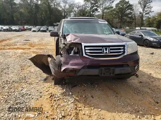 2013 Honda Pilot EX-L with VIN 5FNYF3H55DB023896, listed as a Copart auction lot 48876135 with 172,848 mi miles and Salvage Title. Bid and sale history available at DreamBid. Image 12.