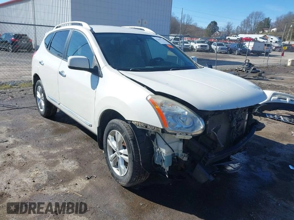 2013 Nissan Rogue S with VIN JN8AS5MV3DW649641, listed as a IAAI auction lot 41695728 with 147,403 mi miles and . Bid and sale history available at DreamBid. Image 1.