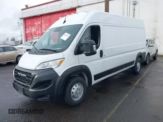 2023 Ram ProMaster Cargo with VIN 3C6LRVDG4PE535283, listed as a IAAI auction lot 41648357 with 44,253 mi miles and . Bid and sale history available at DreamBid. Image 2.
