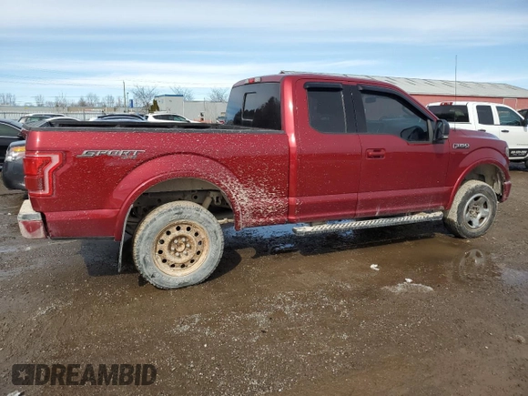 2015 Ford F-150 XLT with VIN 1FTFX1EF5FFA27144, listed as a Copart auction lot 46578715 with 220,221 mi miles and Clean Title. Bid and sale history available at carsss.com. Image 3.