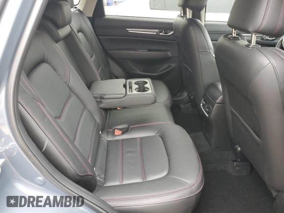 2023 Mazda CX-5 S Carbon Edition with VIN JM3KFBCM9P0280049, listed as a Copart auction lot 85712024 with 13,694 mi miles and Salvage Title. Bid and sale history available at DreamBid. Image 12.