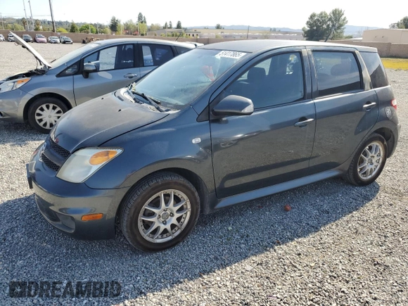 2006 Scion xA with VIN JTKKT604465010914, listed as a Copart auction lot 51417865 with 121,912 mi miles and Salvage Title. Bid and sale history available at carsss.com. Image 1.
