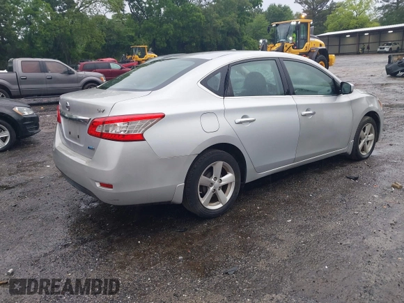 2014 Nissan Sentra SV with VIN 1N4AB7AP5EN853187, listed as a IAAI auction lot 42249239 with 188,405 mi miles and . Bid and sale history available at DreamBid. Image 4.