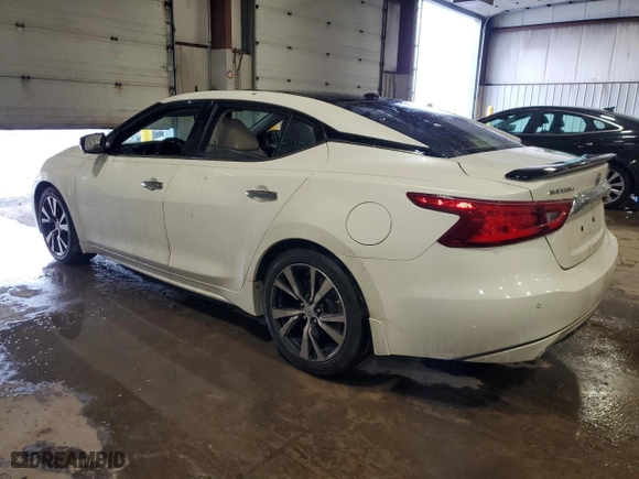 2018 Nissan Maxima SL with VIN 1N4AA6AP9JC408356, listed as a Copart auction lot 43389525 with 43,568 mi miles and Salvage Title. Bid and sale history available at carsss.com. Image 2.