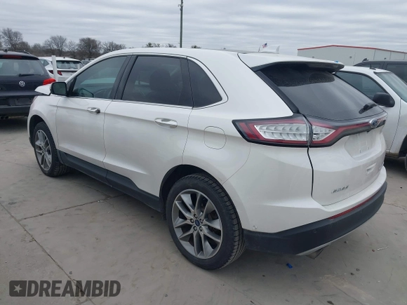 2016 Ford Edge Titanium with VIN 2FMPK3K83GBB51691, listed as a IAAI auction lot 41377380 with 145,839 mi miles. Bid and sale history available at carsss.com. Image 3.