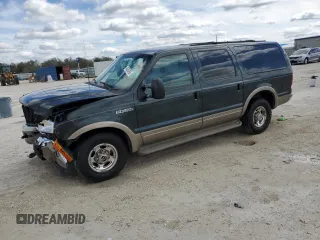 2000 Ford Excursion Limited с VIN 1FMSU43F4YEB19023, выставлен на аукционе Copart как лот 45893895 с пробегом 118 602 миль миль и Списание • Salvage title. История ставок и продаж доступна на DreamBid. Изображение 1.